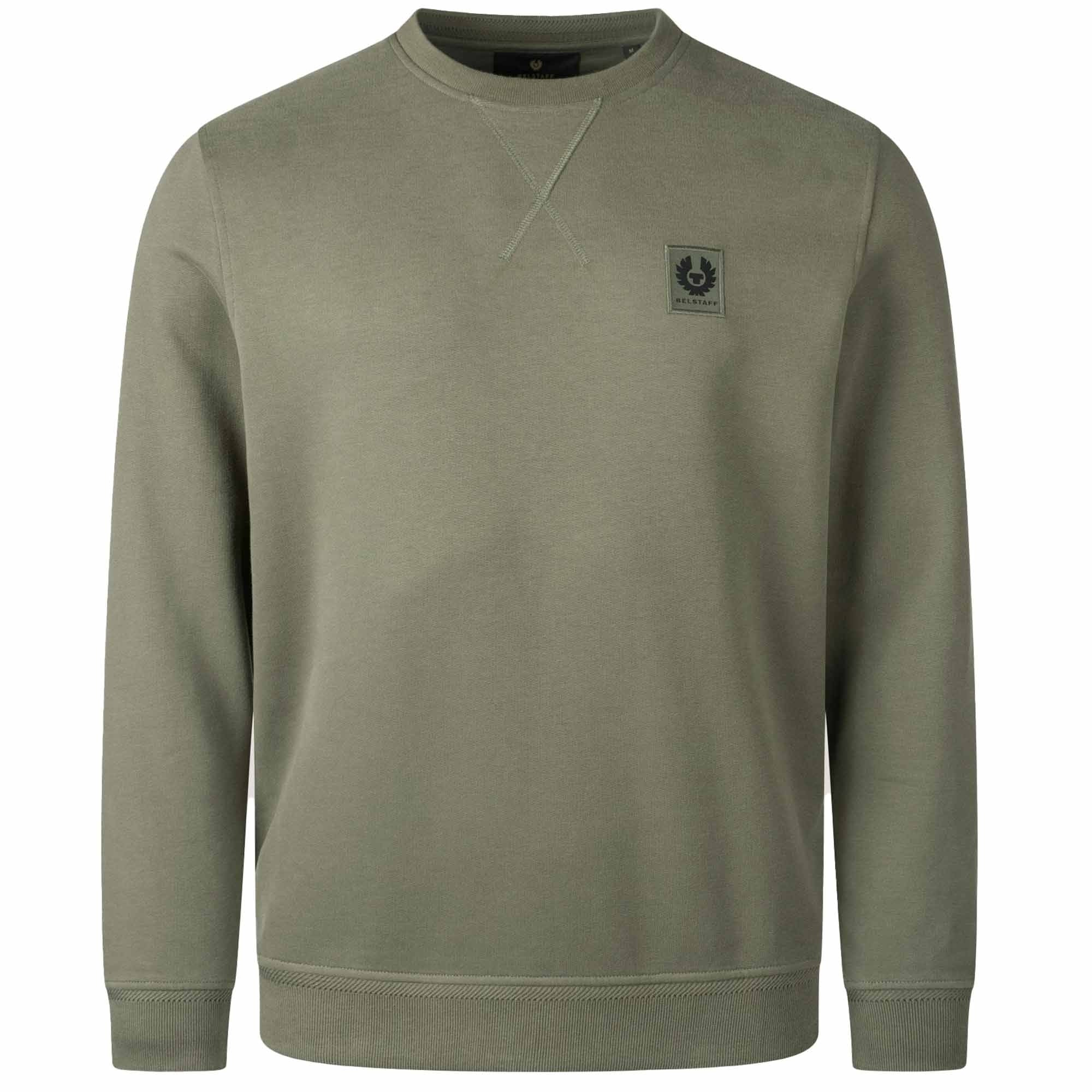 Belstaff Crew Neck Sweatshirt - Surplus Green