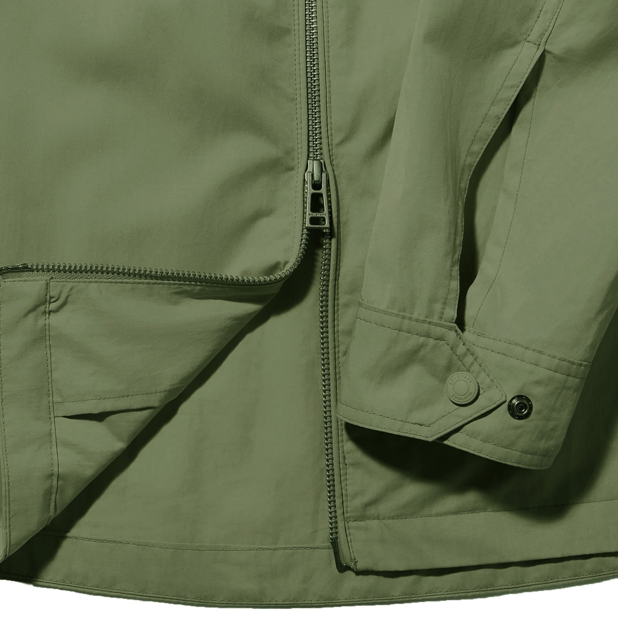 Belstaff Drome Overshirt - Surplus Green