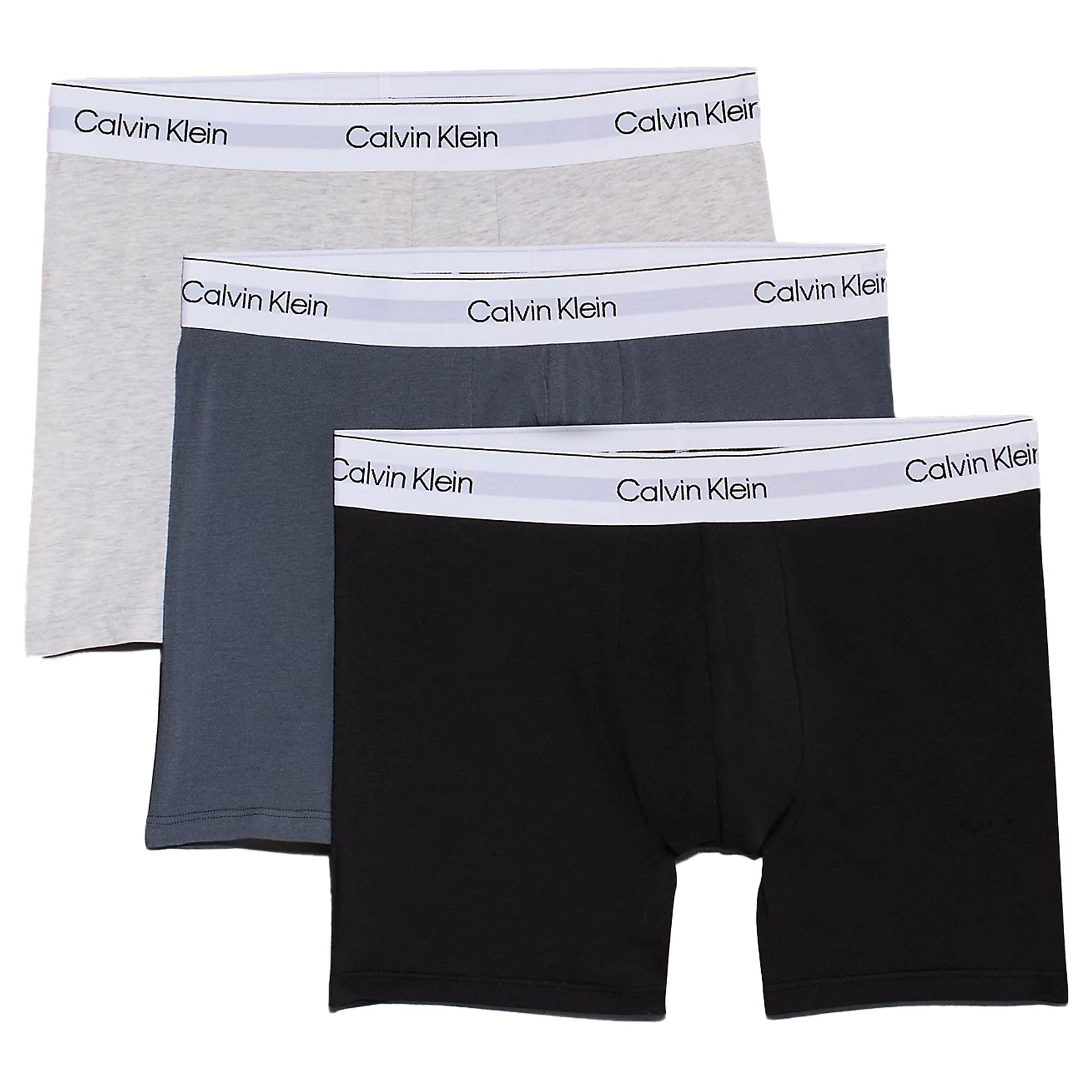 Calvin Klein 3 Pack Boxer Briefs - Multi