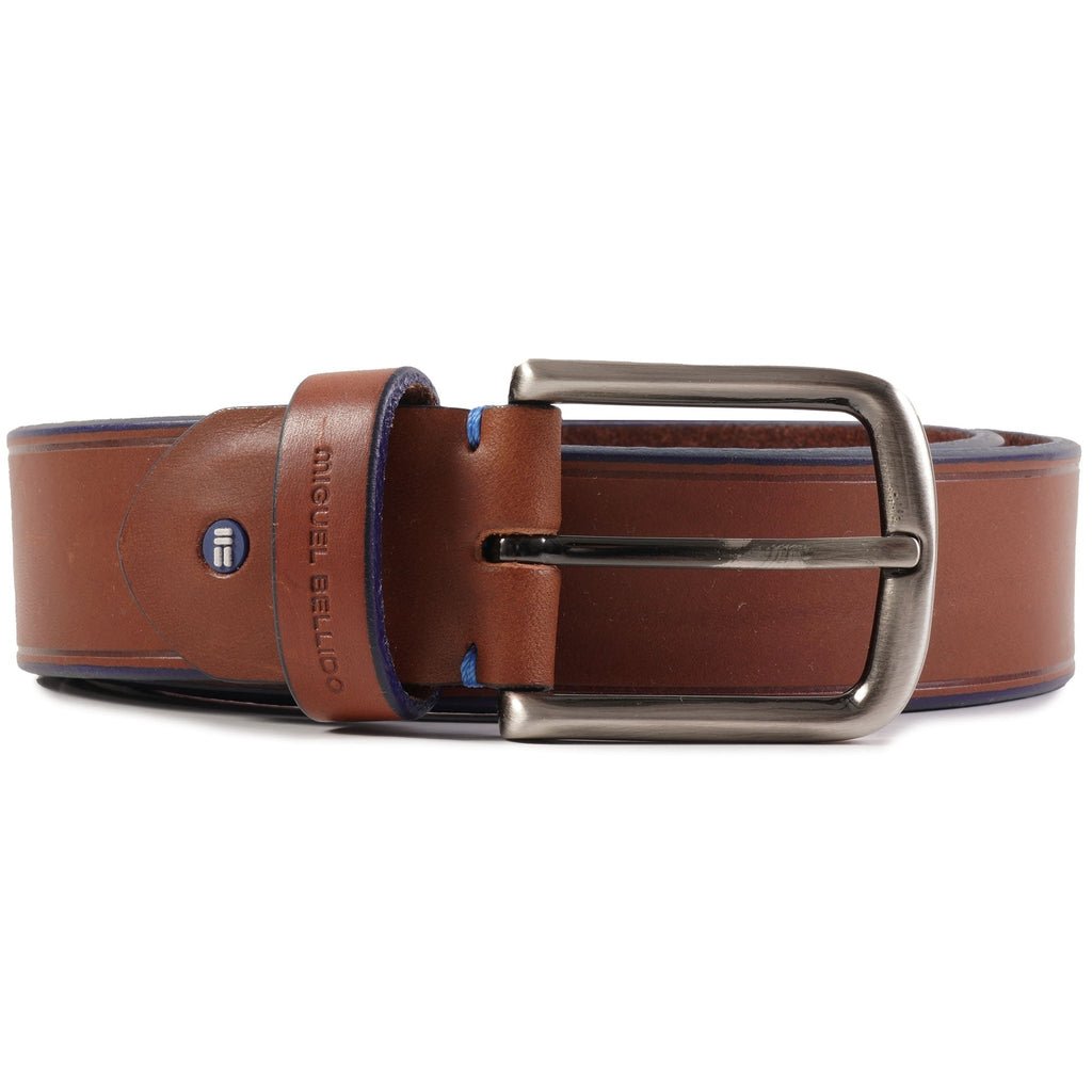 Miguel Bellido Belts Leather Belt - Brown