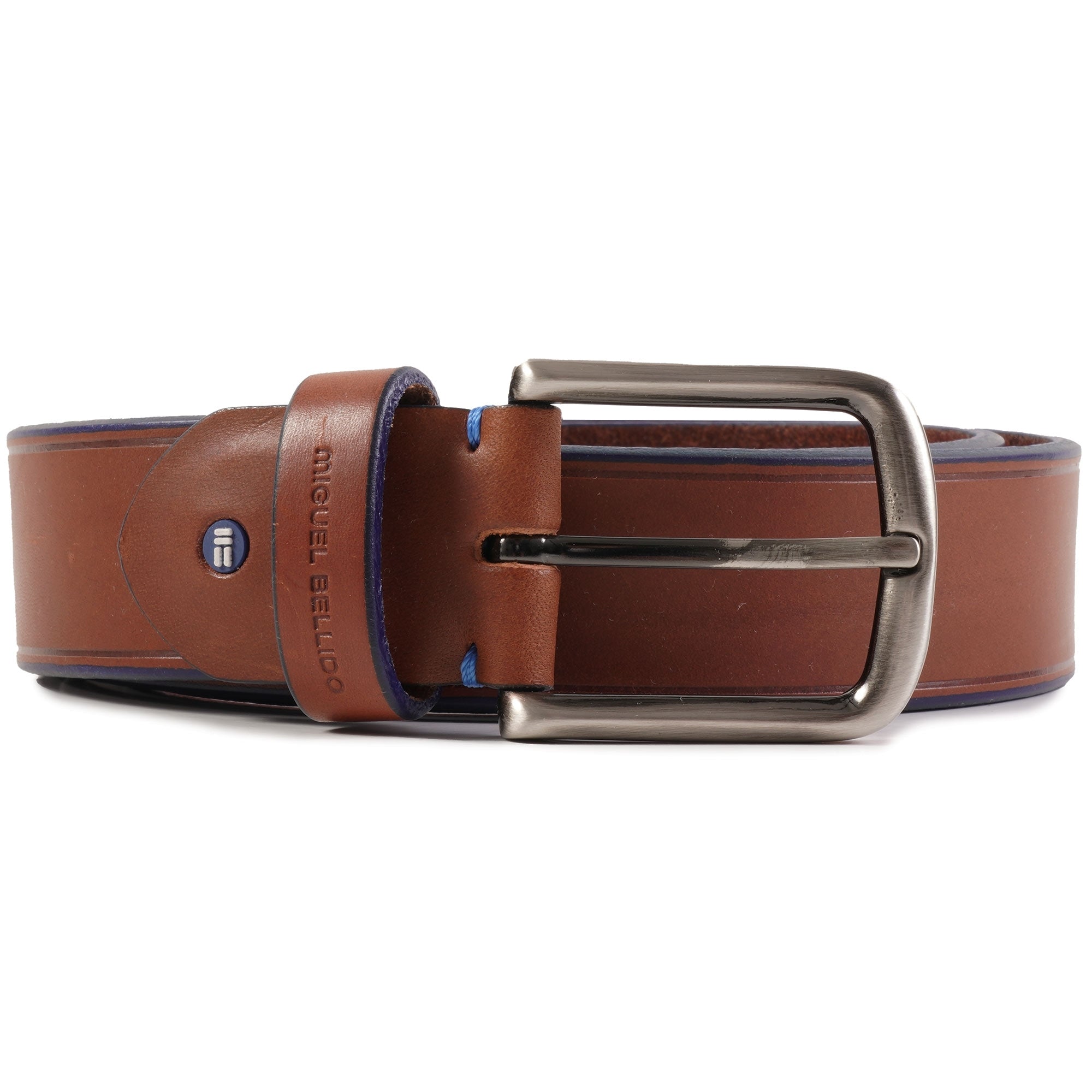 Miguel Bellido Belts Leather Belt - Brown
