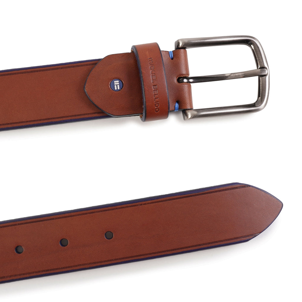 Miguel Bellido Belts Leather Belt - Brown