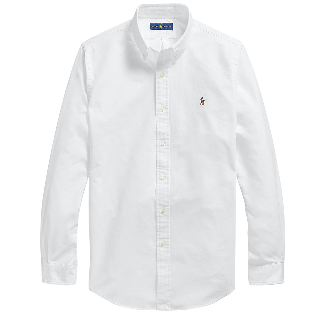 Polo Ralph Lauren Custom Fit Oxford Shirt - White