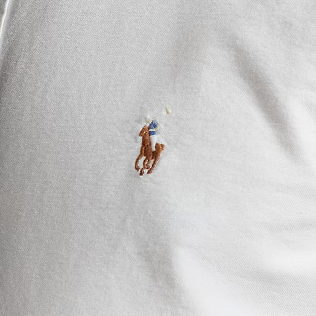 Polo Ralph Lauren Custom Fit Oxford Shirt - White