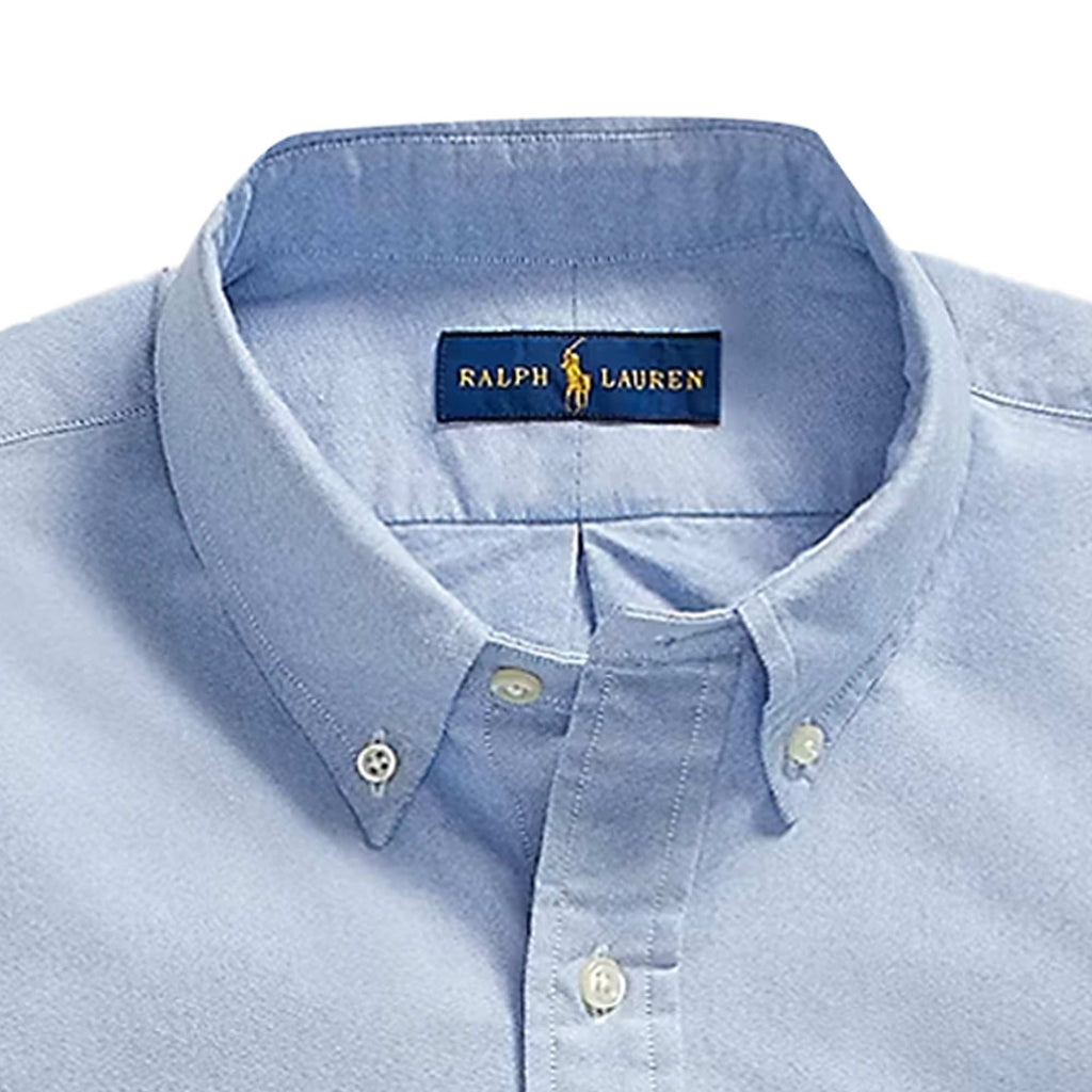 Custom Fit Oxford Shirt - Blue