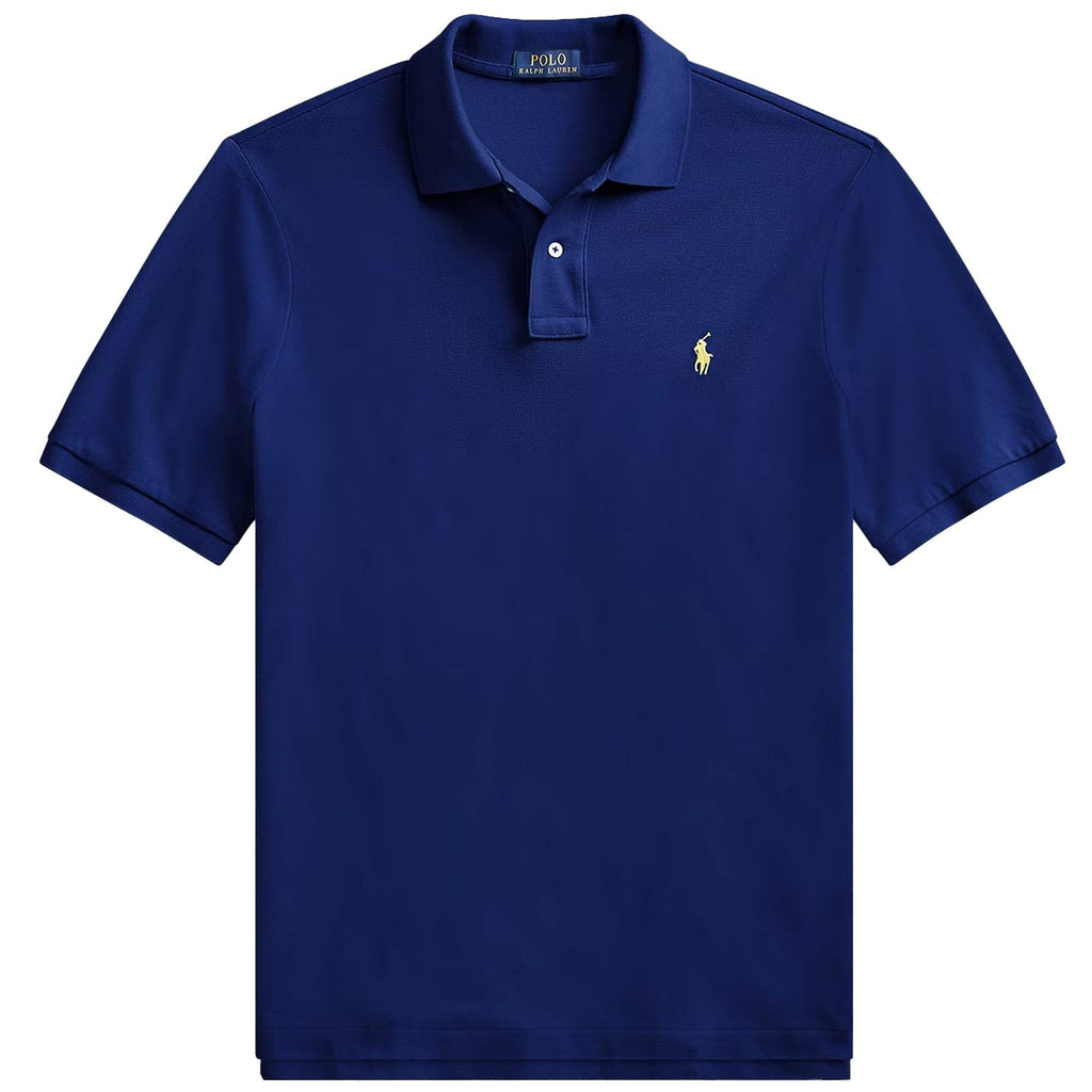 Polo Ralph Lauren Custom Slim Fit Mesh Polo - Fall Royal