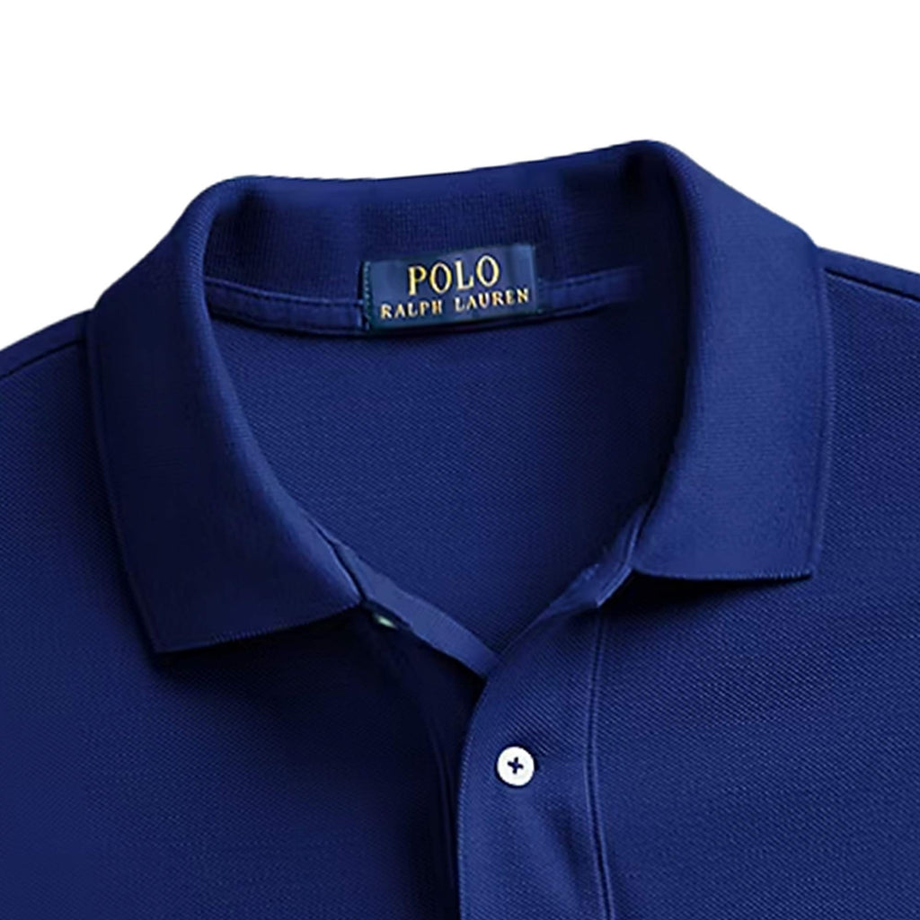 Polo Ralph Lauren Custom Slim Fit Mesh Polo - Fall Royal