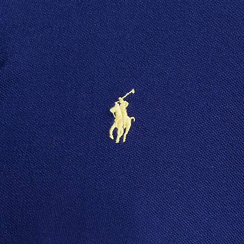 Polo Ralph Lauren Custom Slim Fit Mesh Polo - Fall Royal