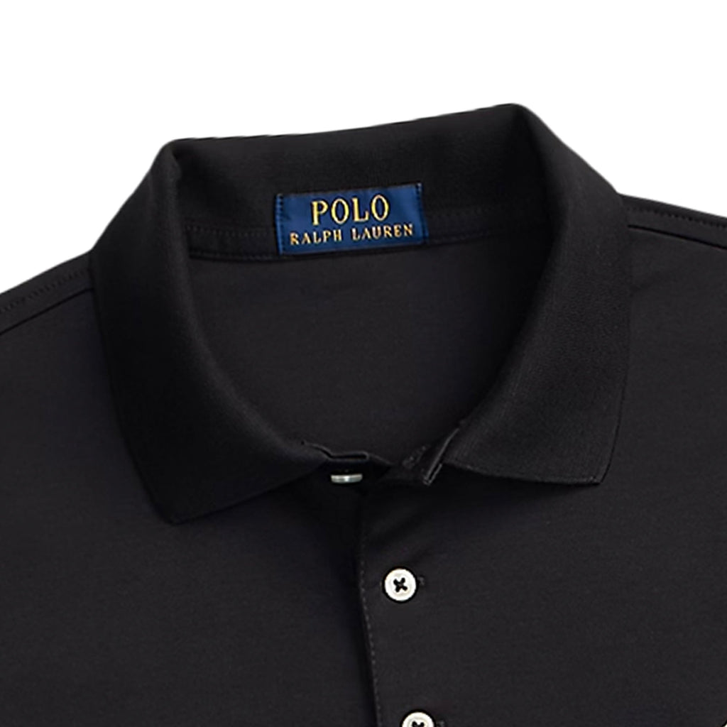 Polo Ralph Lauren Custom Slim Fit Soft Cotton Polo Shirt - Black