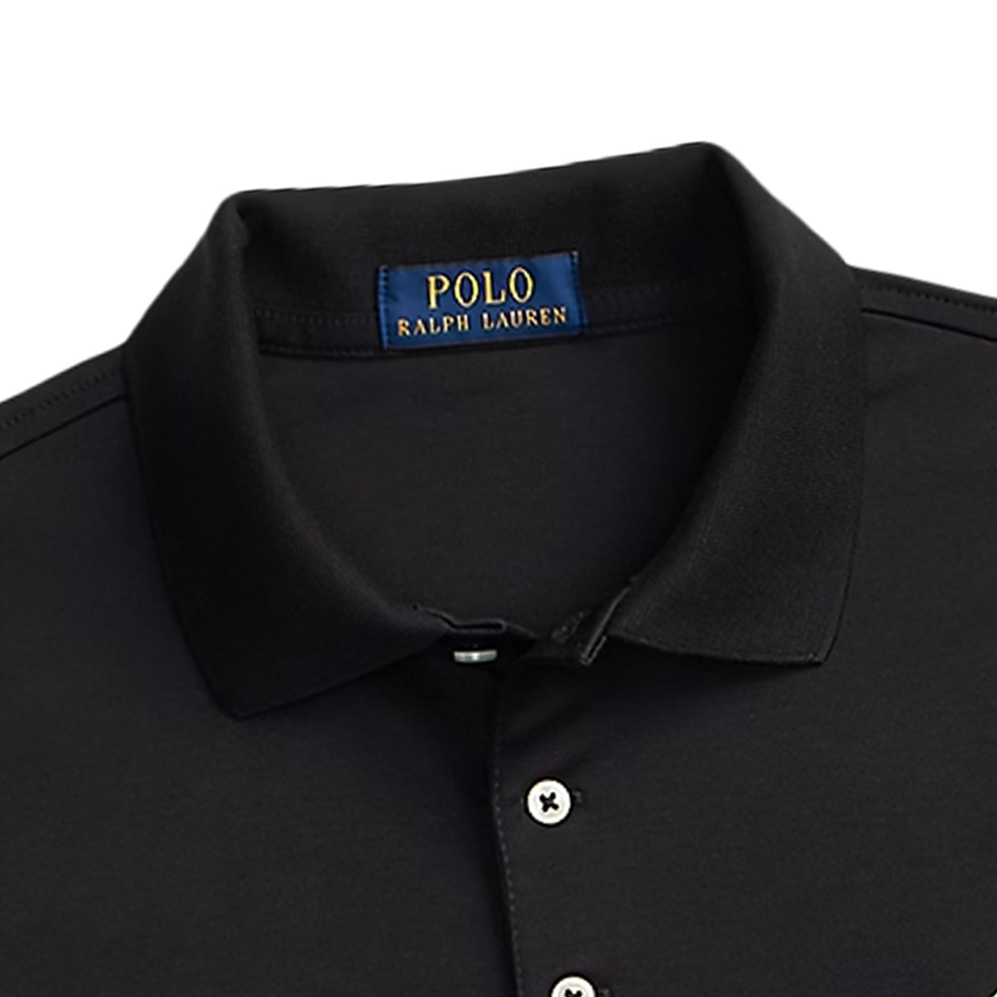 Polo Ralph Lauren Custom Slim Fit Soft Cotton Polo Shirt - Black