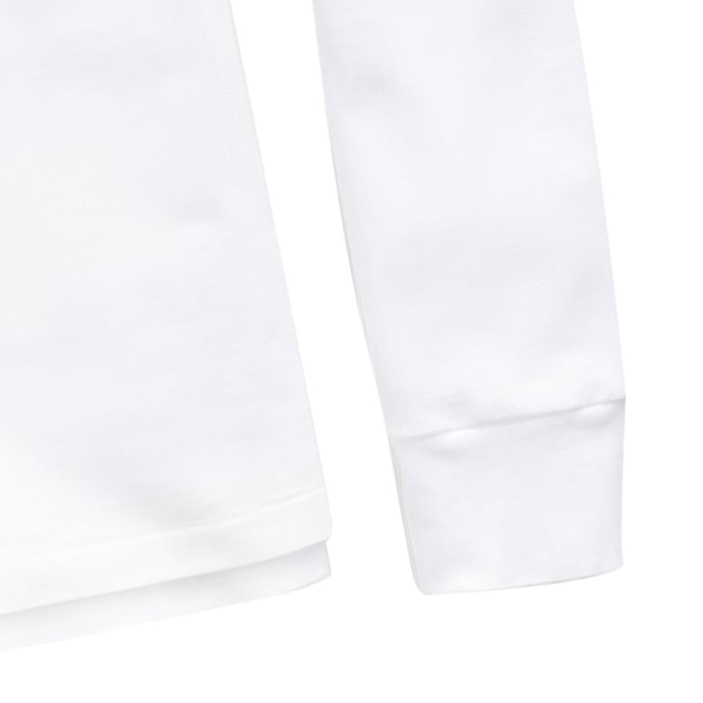 Polo Ralph Lauren Custom Slim Fit Mesh Polo Shirt - White