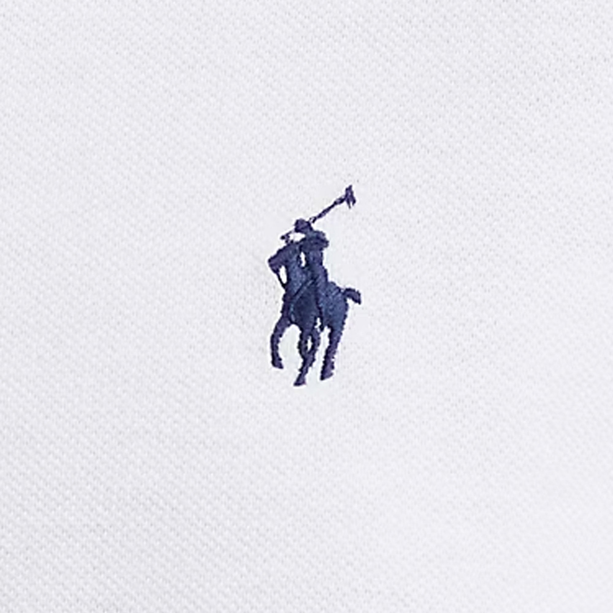 The Iconic Mesh Polo Shirt - White