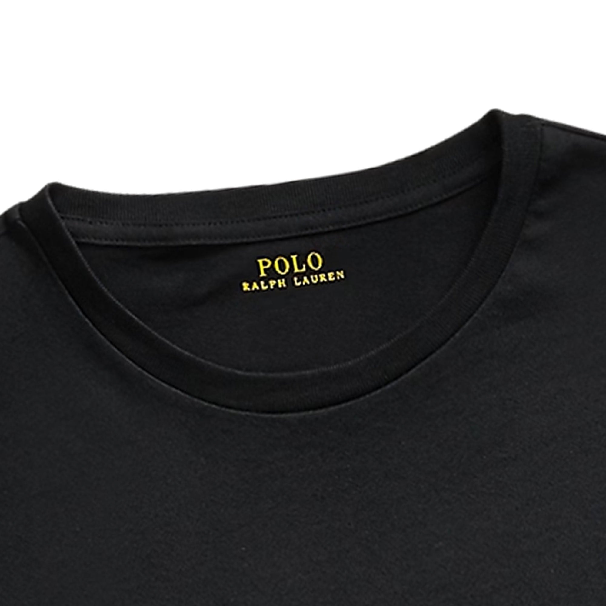 Polo Ralph Lauren Classic Fit Jersey Crewneck T-Shirt - Black