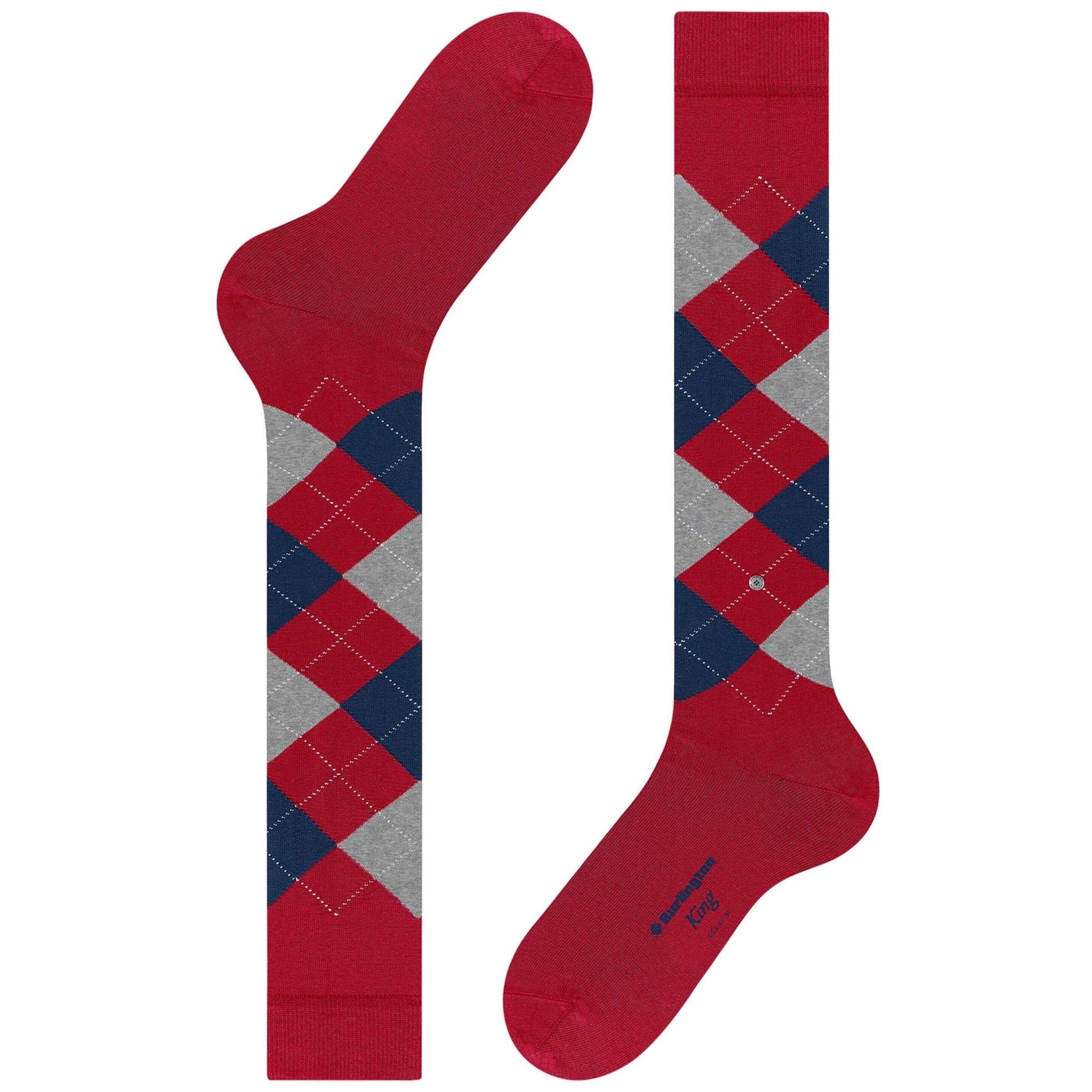 Burlington Socks King Socks - Red