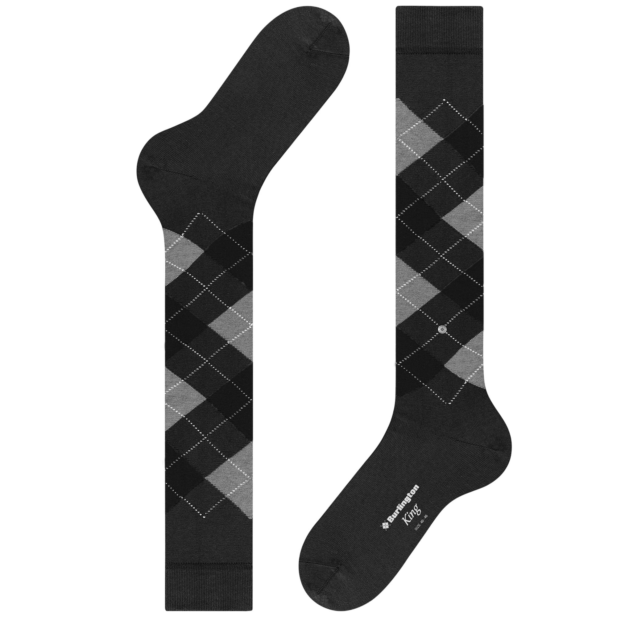 Burlington Socks King Socks - Black