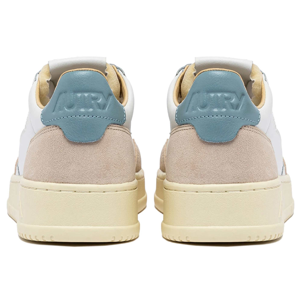 Autry Medalist Low Sneaker - White and Blue