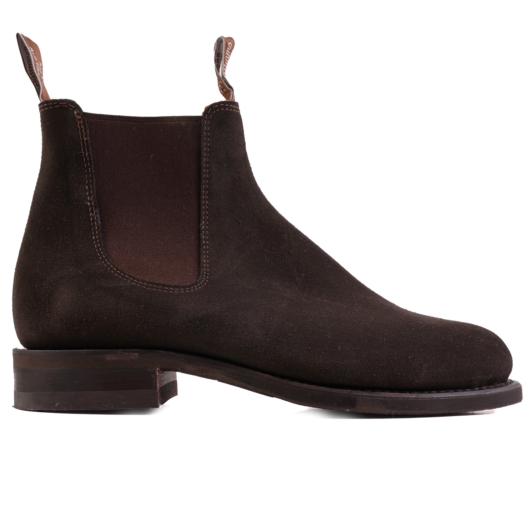 Comfort Turnout  Suede Chelsea Boots