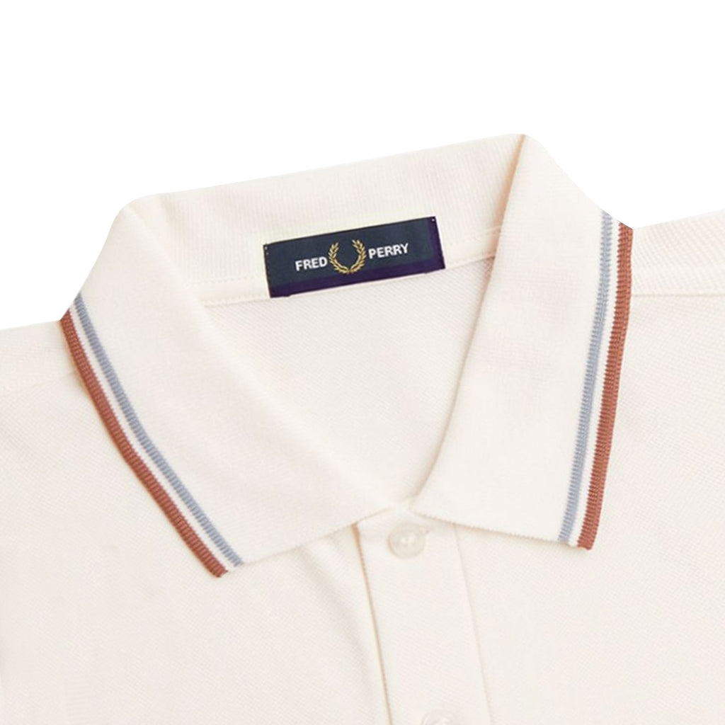 Fred Perry M3600 Twin Tipped Polo Shirt - Light Ecru
