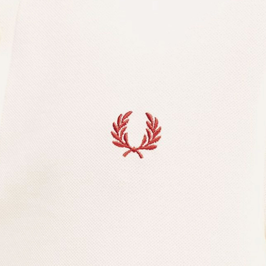 Fred Perry M3600 Twin Tipped Polo Shirt - Light Ecru