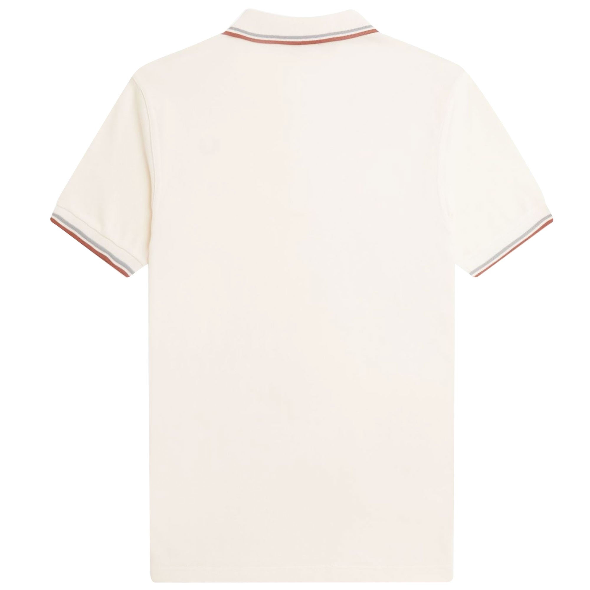 Fred Perry M3600 Twin Tipped Polo Shirt - Light Ecru