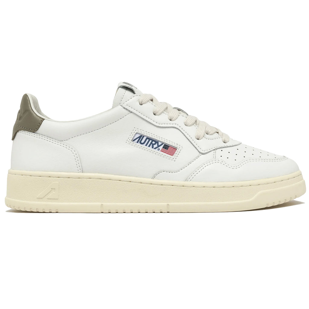 Autry Medalist Low Sneakers Leather - White and Covert