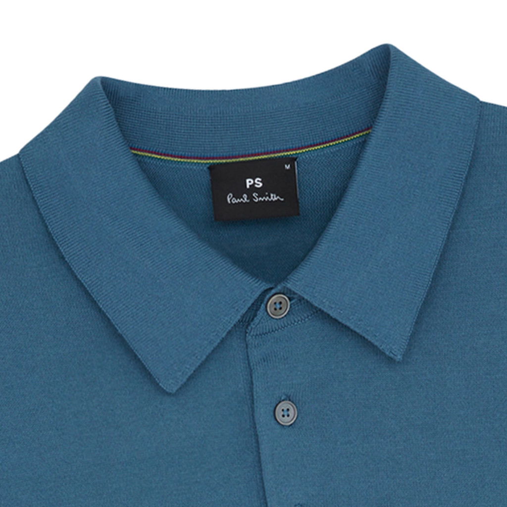 Paul Smith Short Sleeve Polo Shirt - Blue
