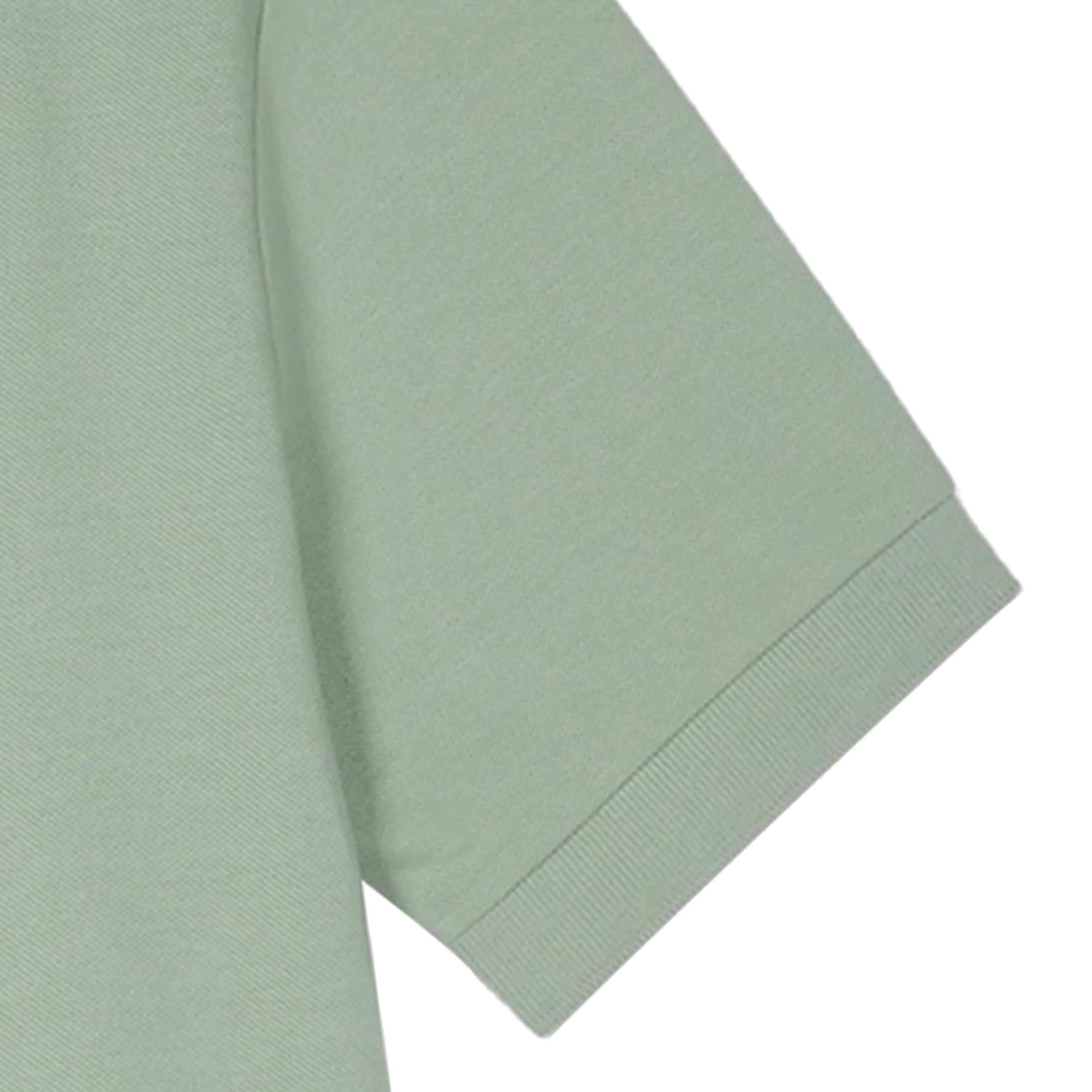 Paul Smith Organic Cotton Zebra Polo Shirt - Pastel Green