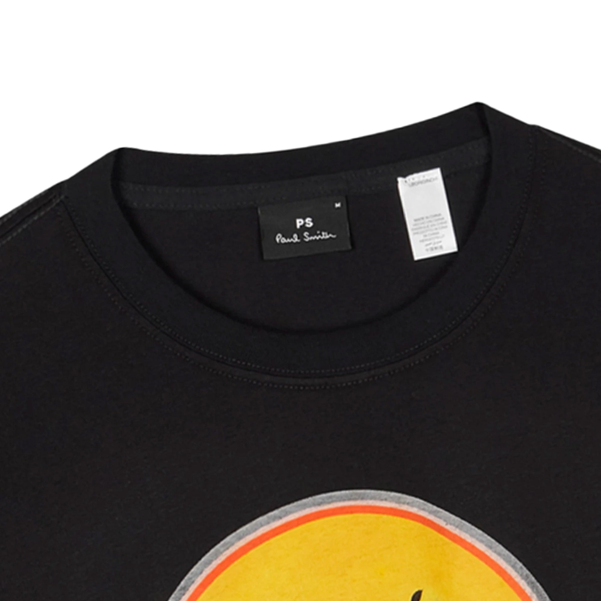Paul Smith Palm Trees Print T-Shirt - Black