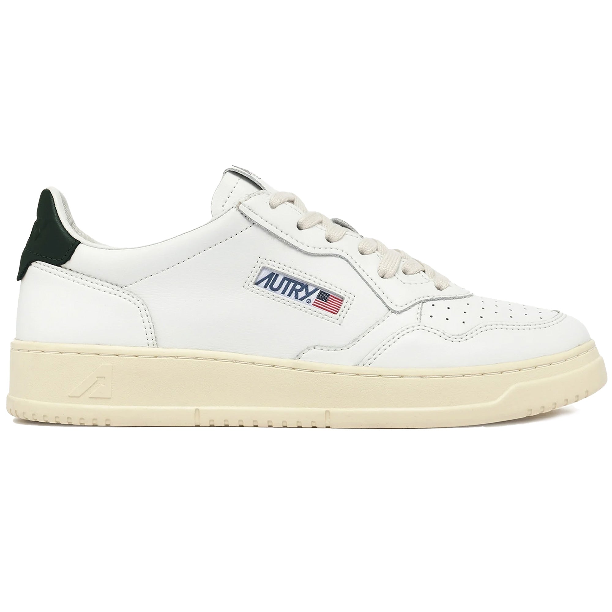 Autry Medalist Low Sneaker - White and Mount