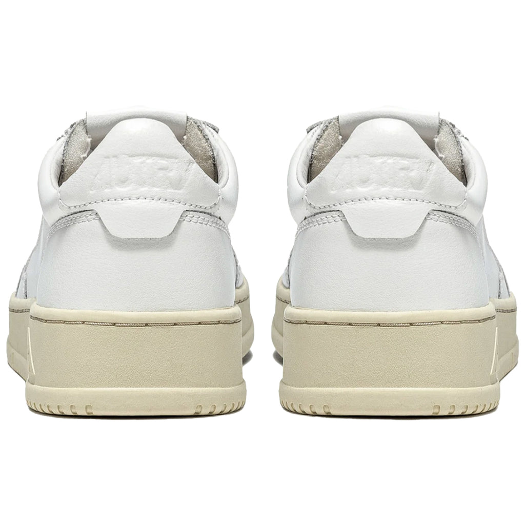 Action Low Leather - White