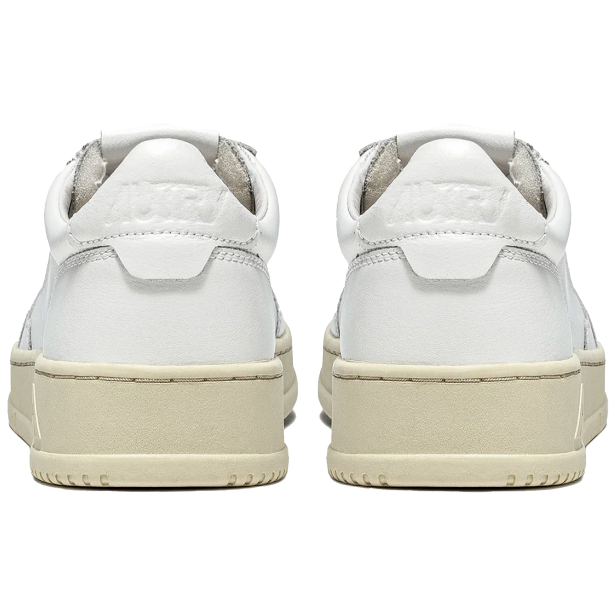 Action Low Leather - White
