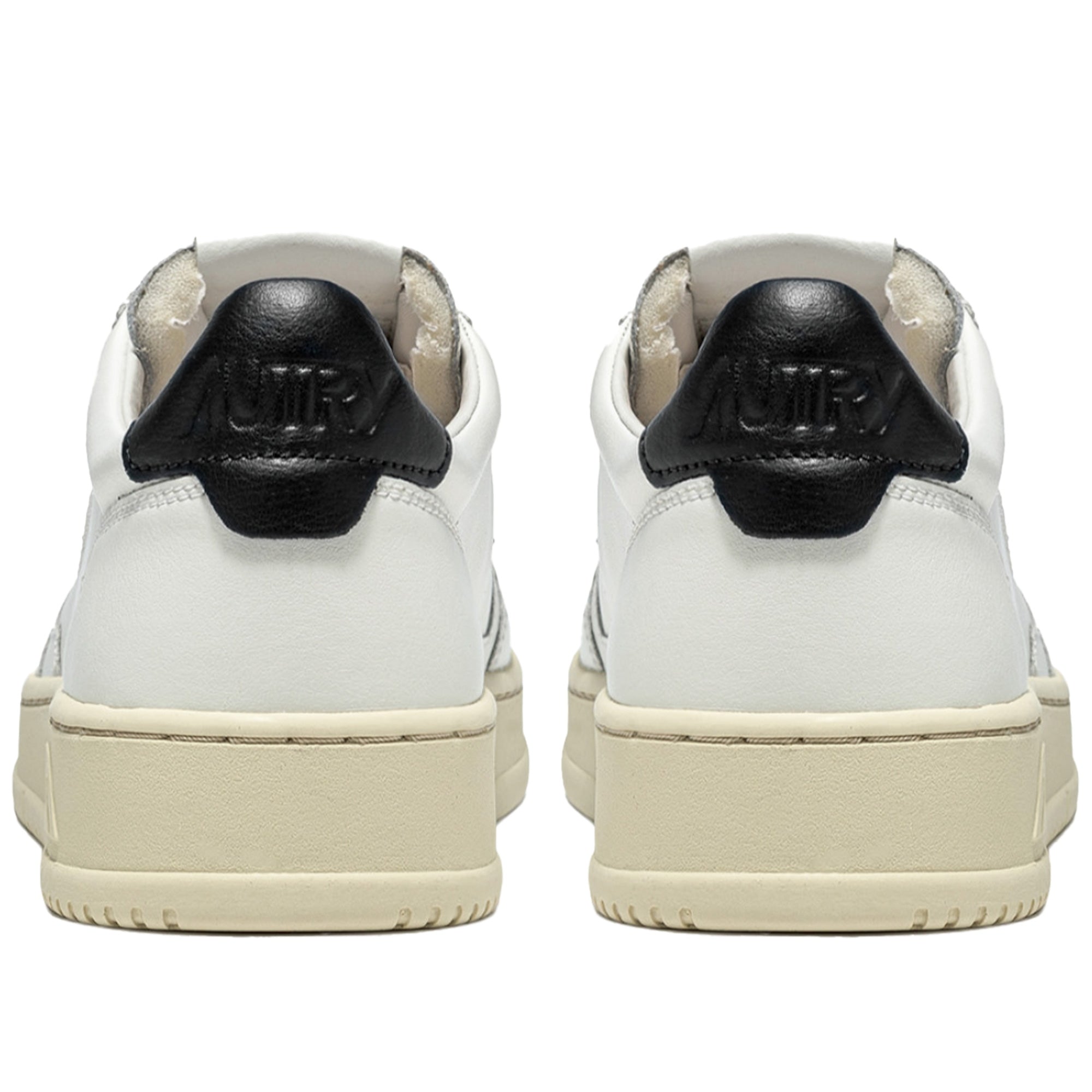 Action Low Leather - White/Black