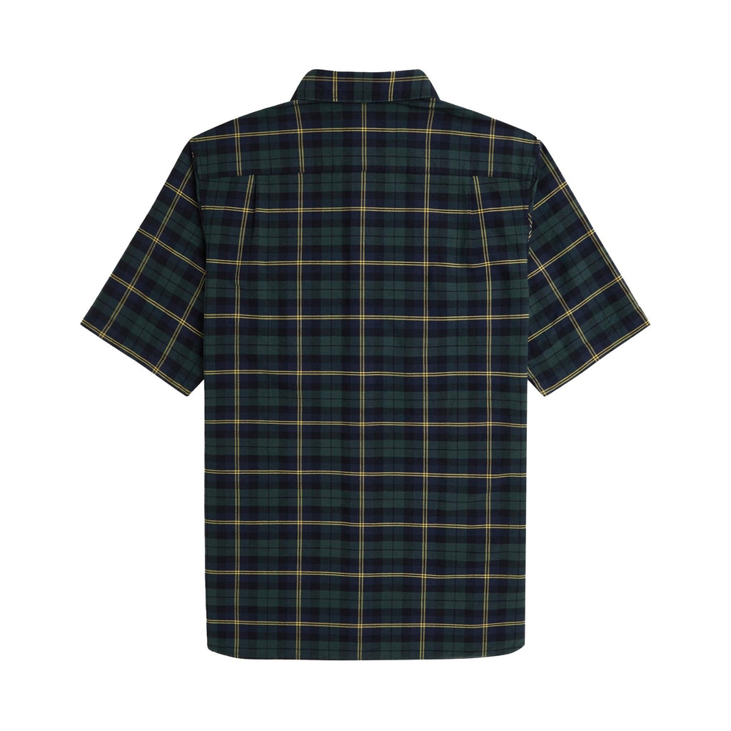 Fred Perry Oxford Tartan Shirt - Navy