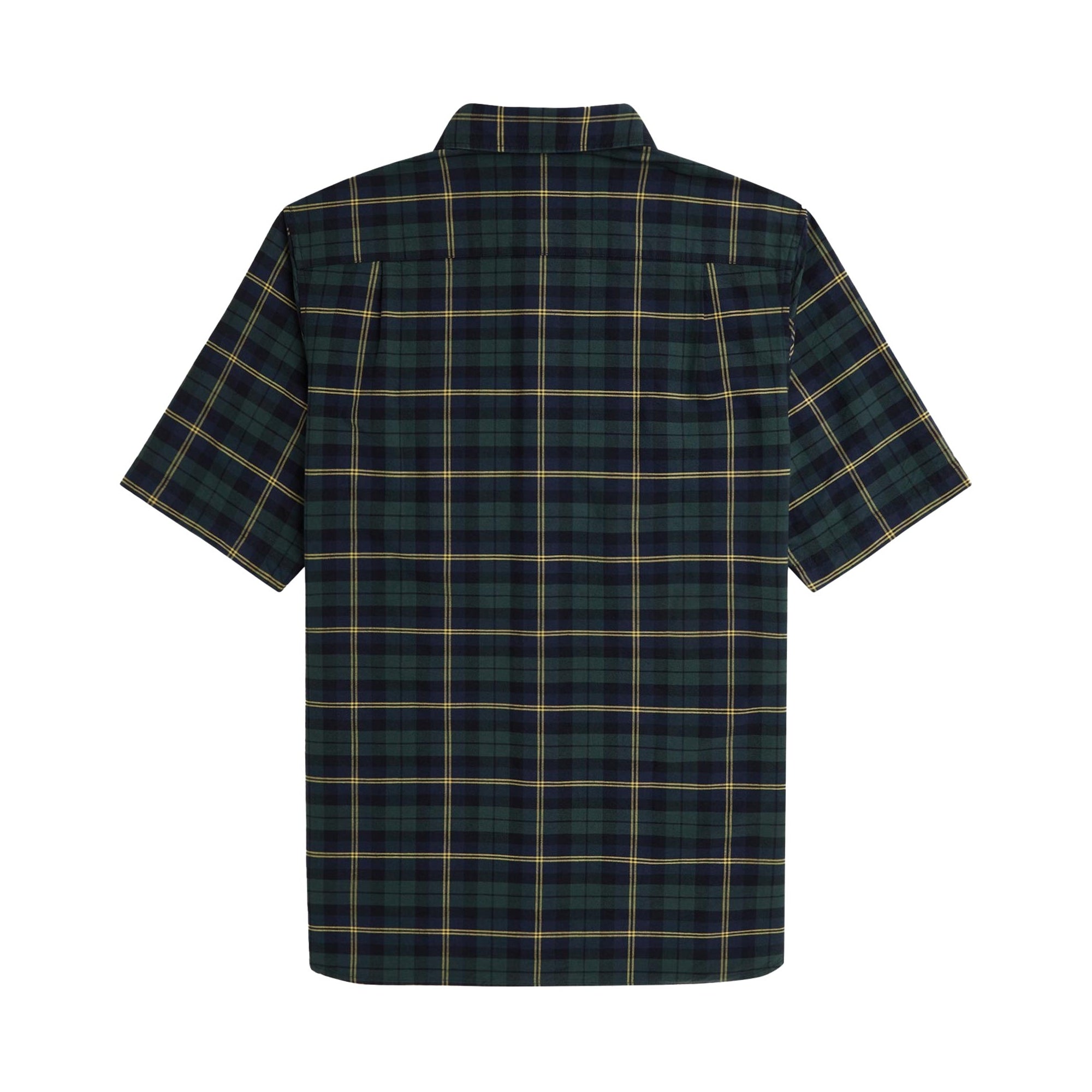Fred Perry Oxford Tartan Shirt - Navy