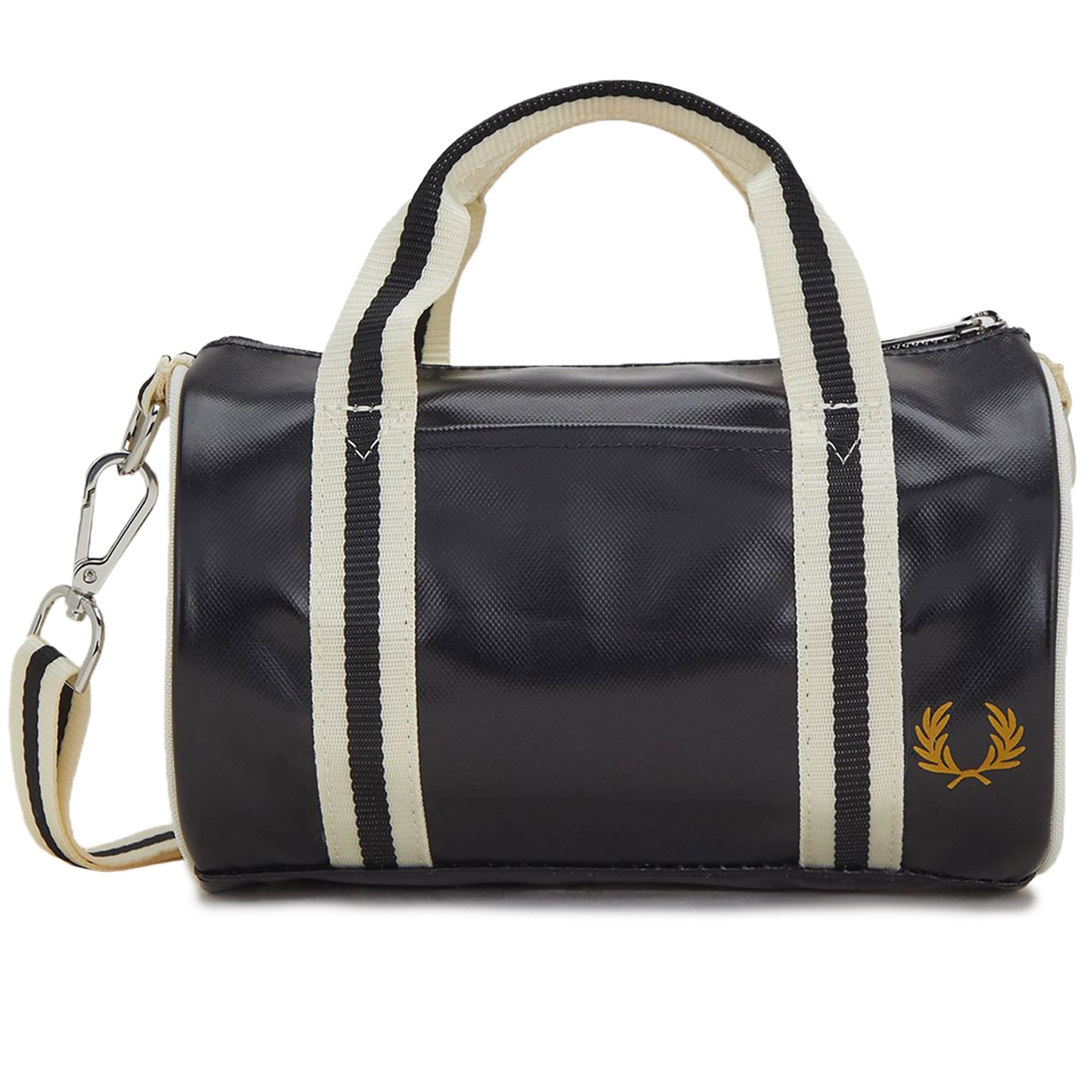 Fred Perry Classic Mini Barrel Bag - Black L9256-D57 – Dandy Fellow