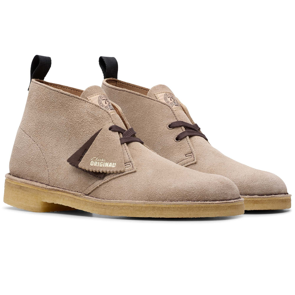 Clarks Originals Desert Boot - Wolf Suede