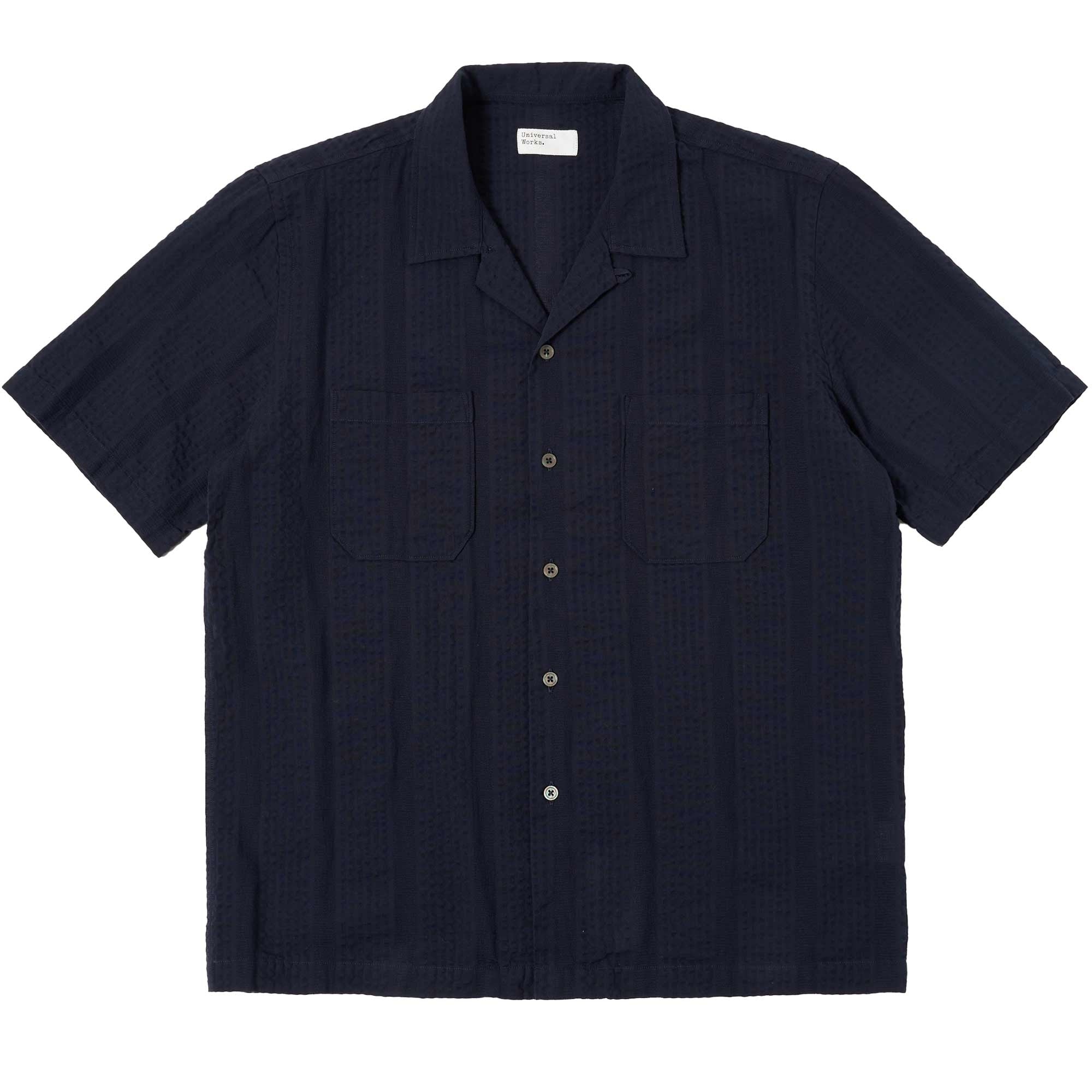 Universal Works Sal Road Shirt - Navy