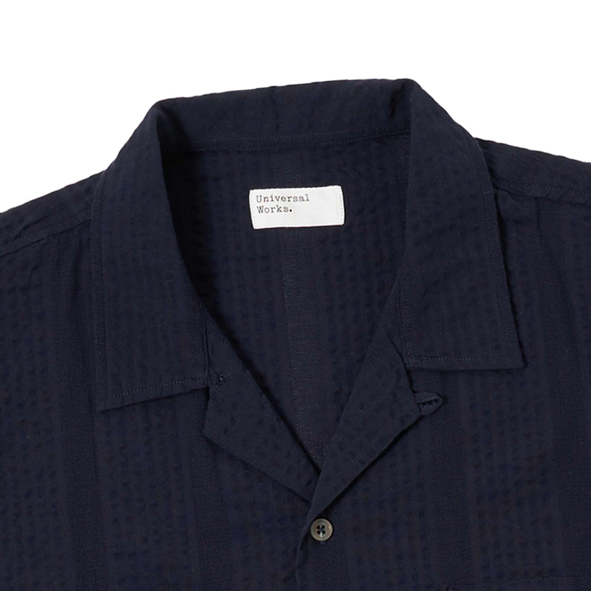 Universal Works Sal Road Shirt - Navy