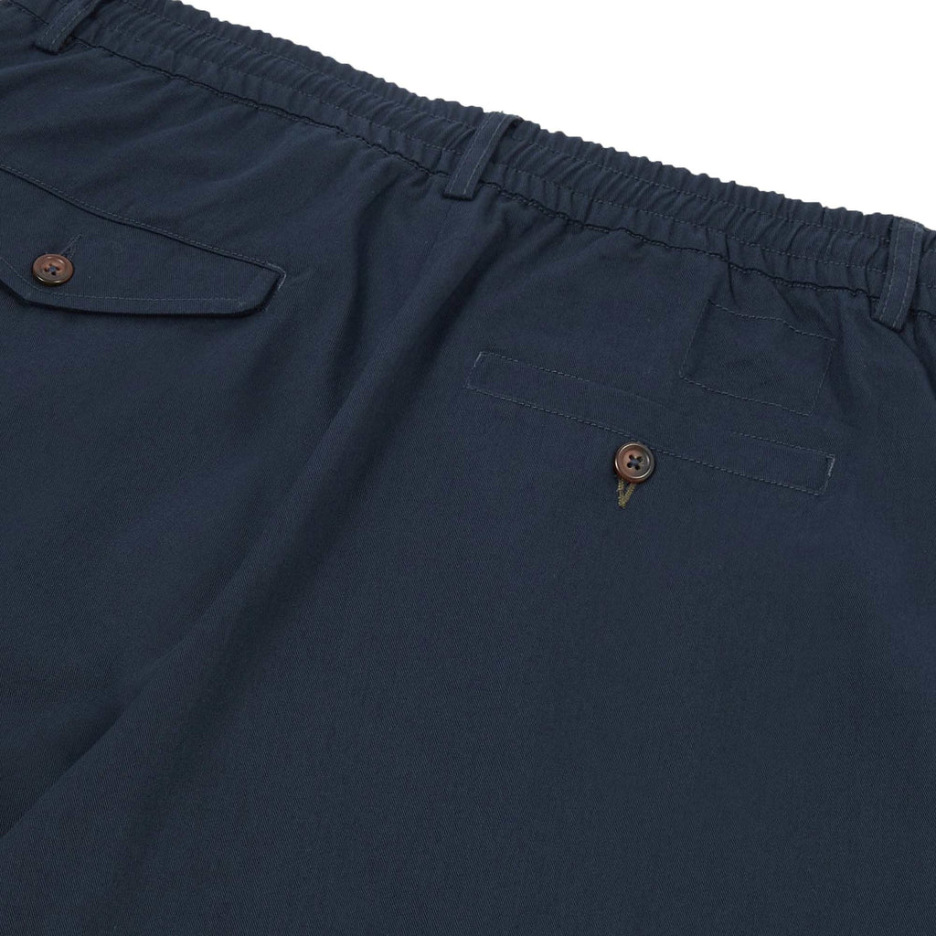Universal Works Pleated Track Pants - Navy