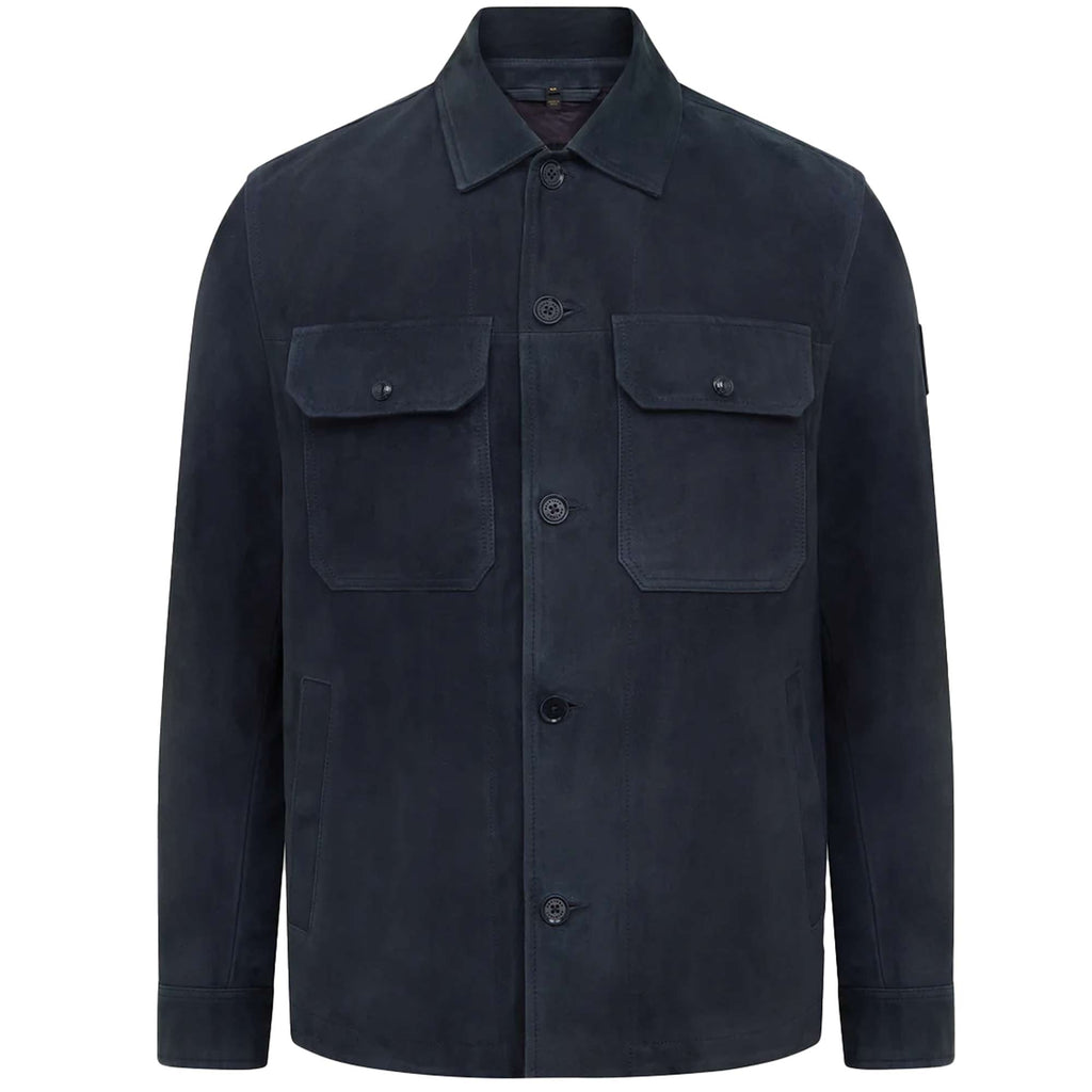 Belstaff Waypoint Overshirt - Dark Ink