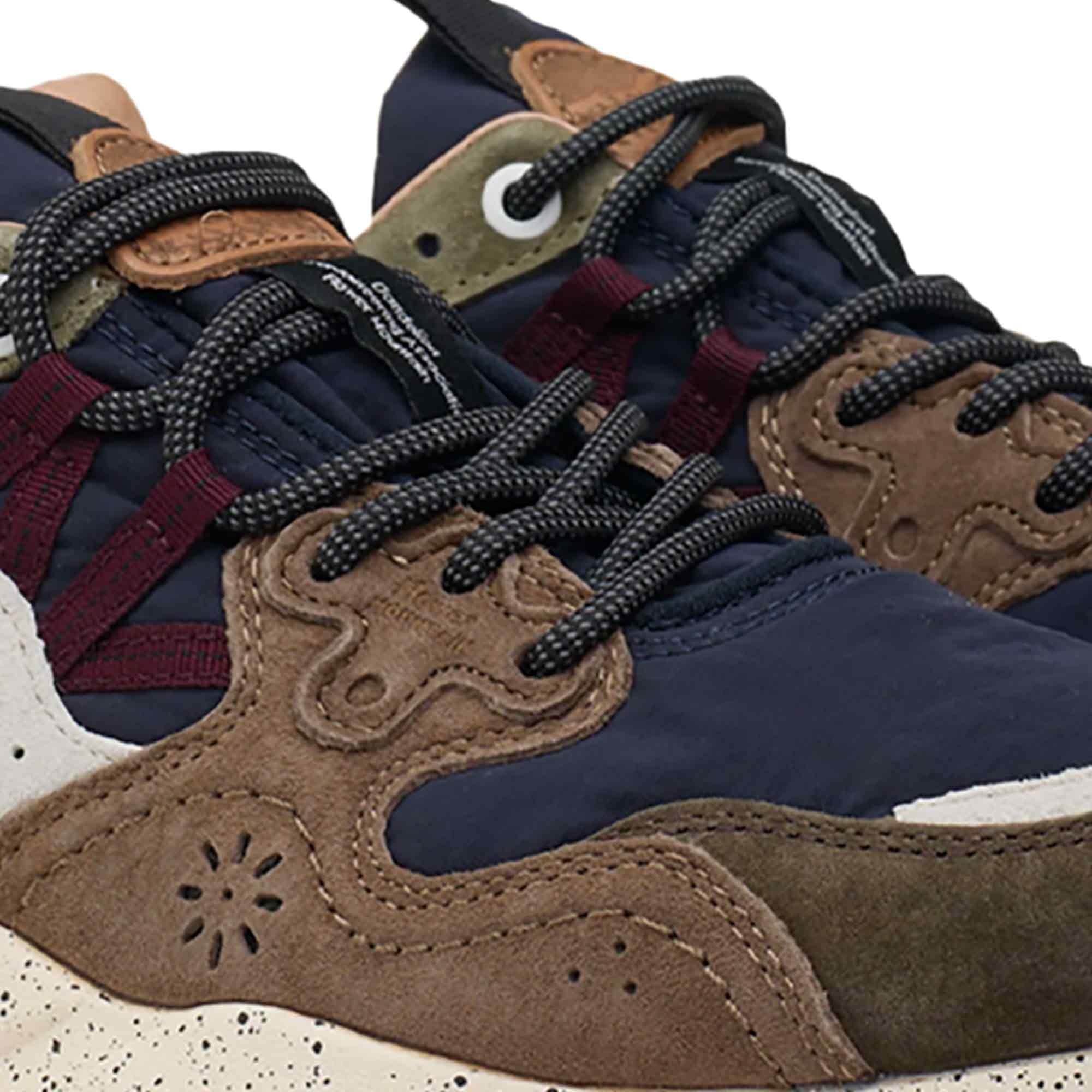 Flower Mountain Yamano 3 Suede and Nylon - Brown and Navy