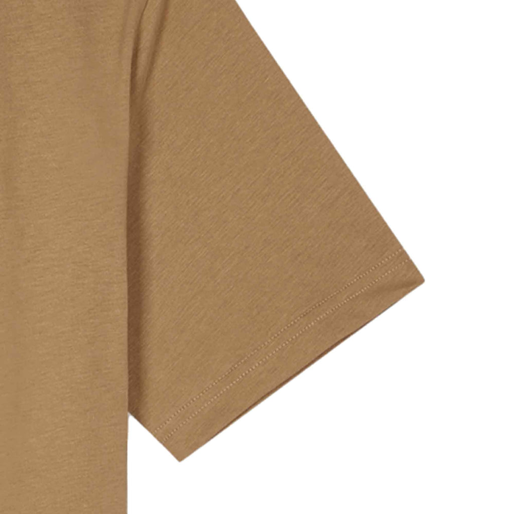 Paul Smith Organic Cotton Zebra Logo T-Shirt - Camel