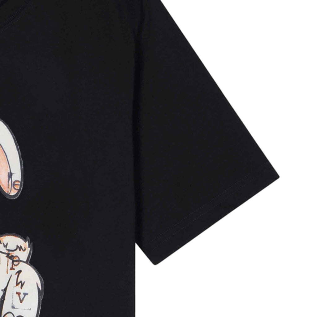 Paul Smith Bunny Print T-Shirt - Black