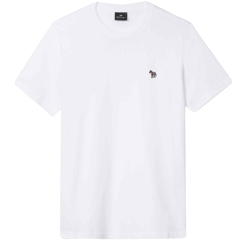 Paul Smith Cotton Zebra Logo T-Shirt - White