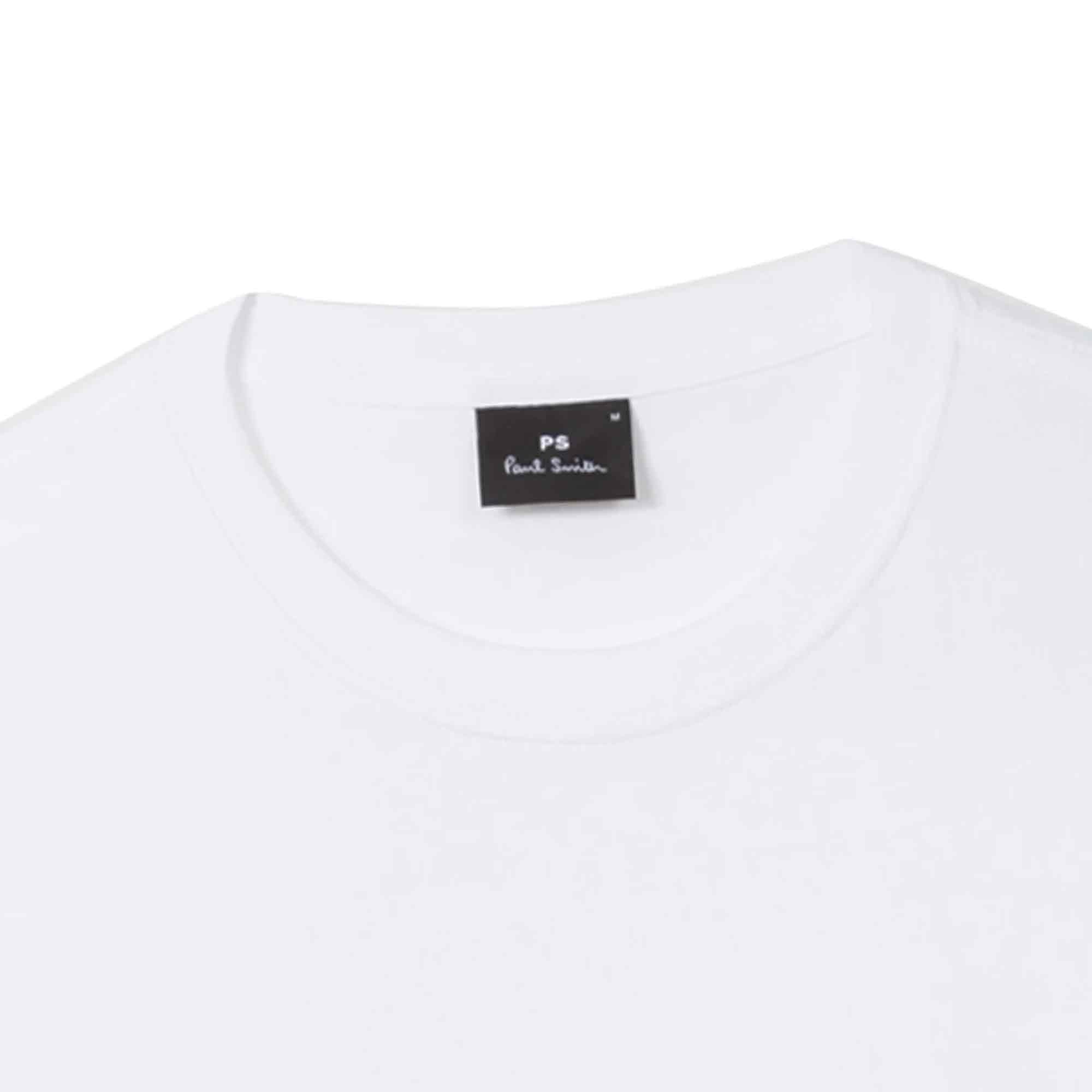 Paul Smith Cotton Zebra Logo T-Shirt - White