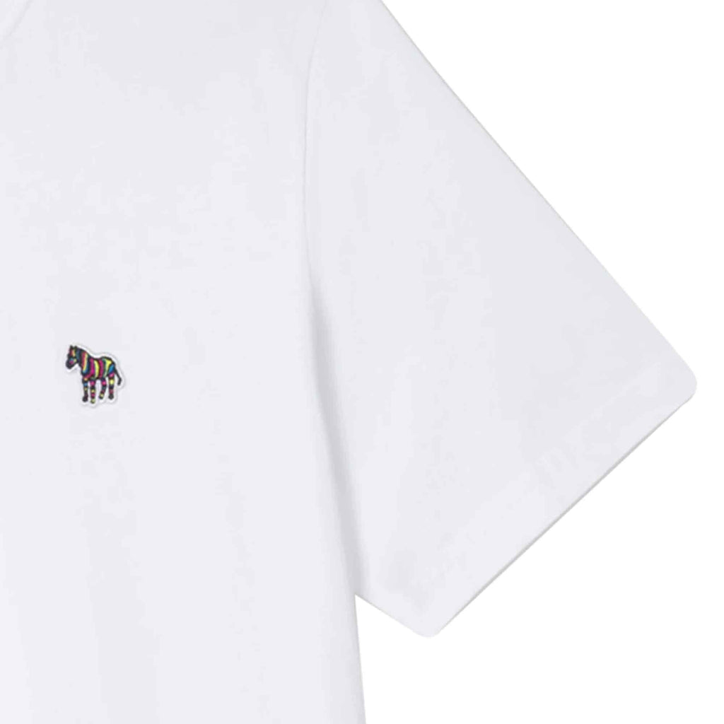 Paul Smith Cotton Zebra Logo T-Shirt - White