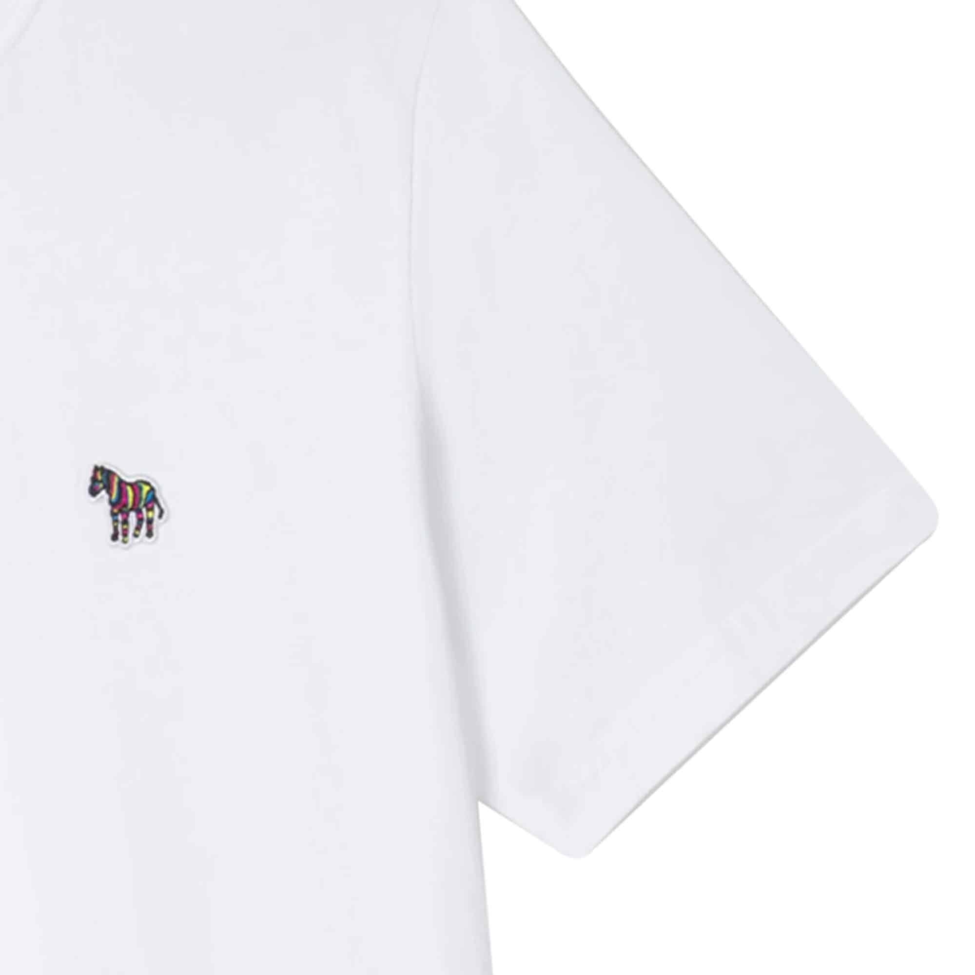 Paul Smith Cotton Zebra Logo T-Shirt - White