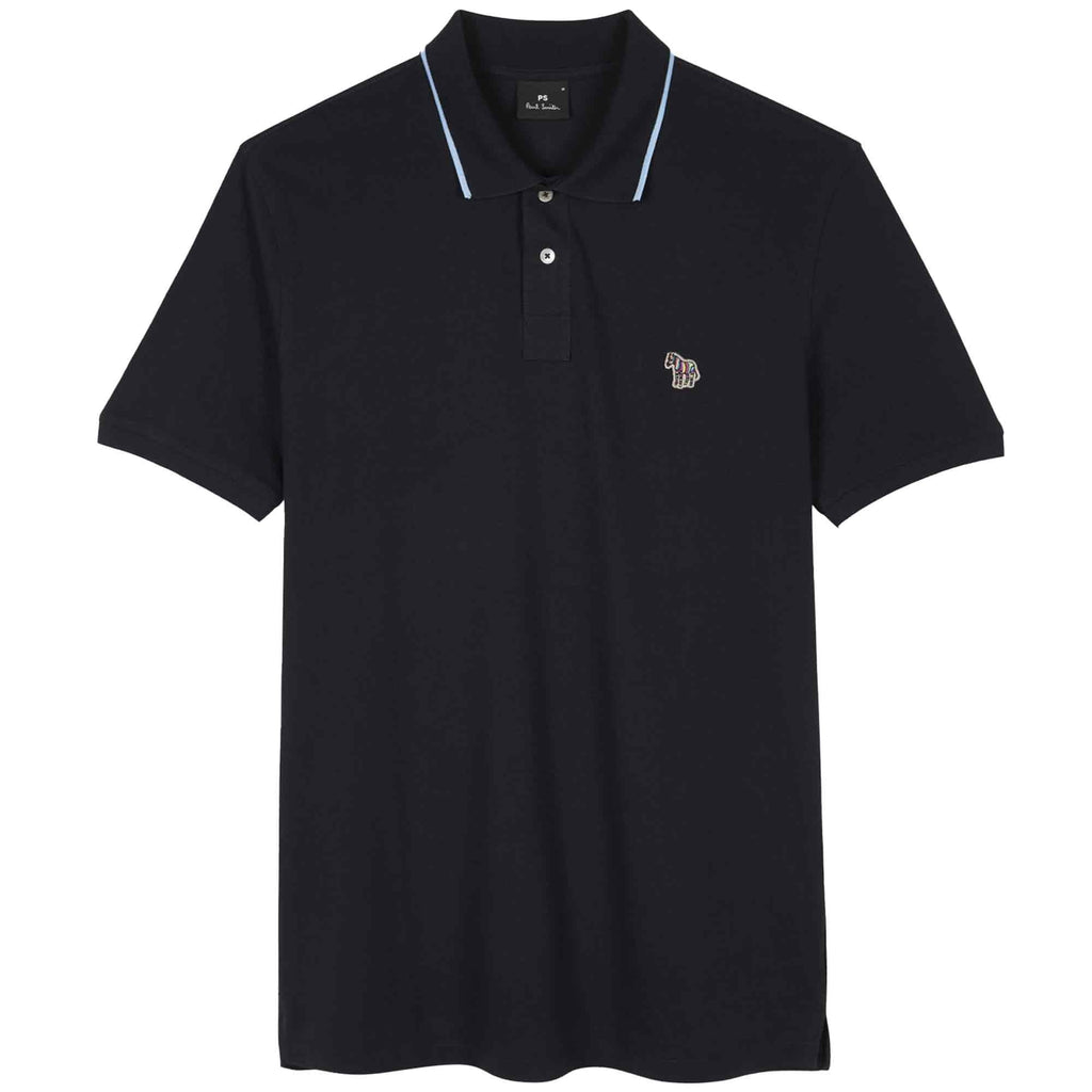 Paul Smith Zebra Logo Polo Shirt - Black