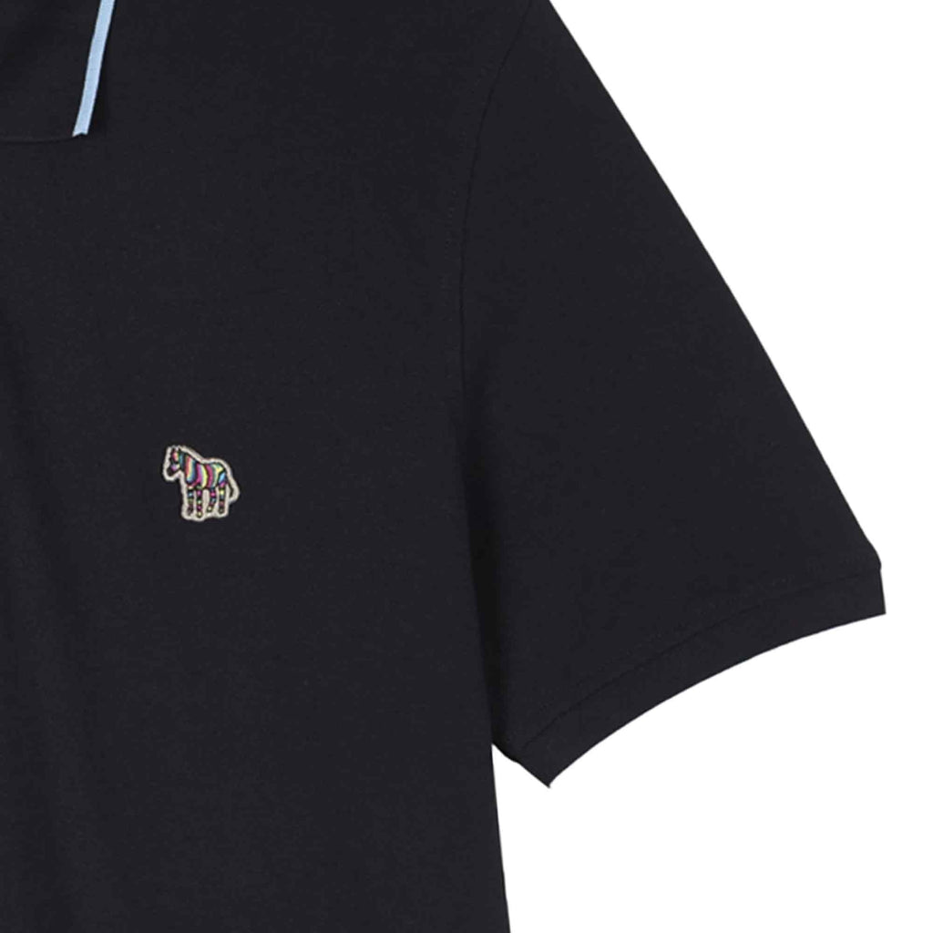 Paul Smith Zebra Logo Polo Shirt - Black
