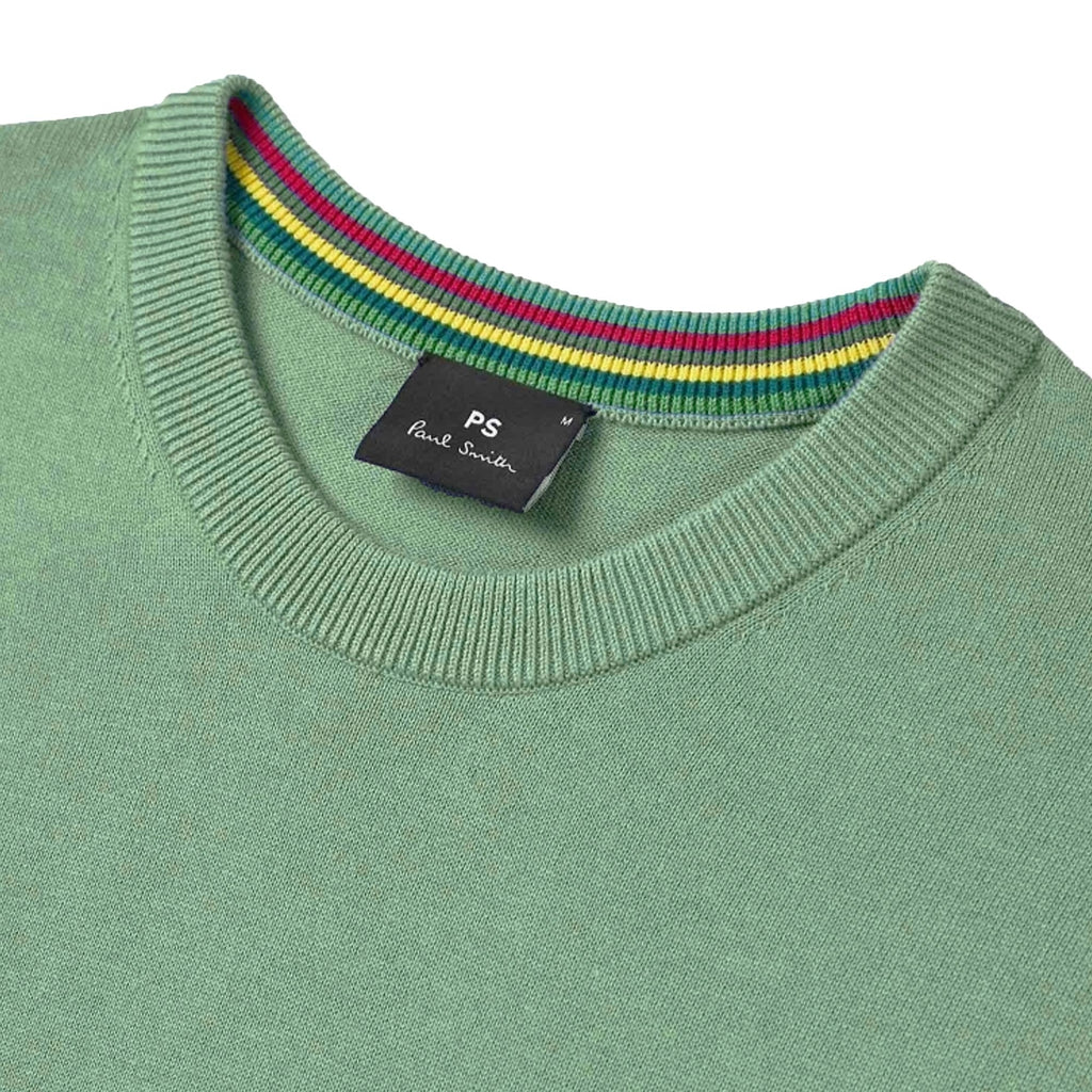 Paul Smith Short Sleeve Sweater - Sage